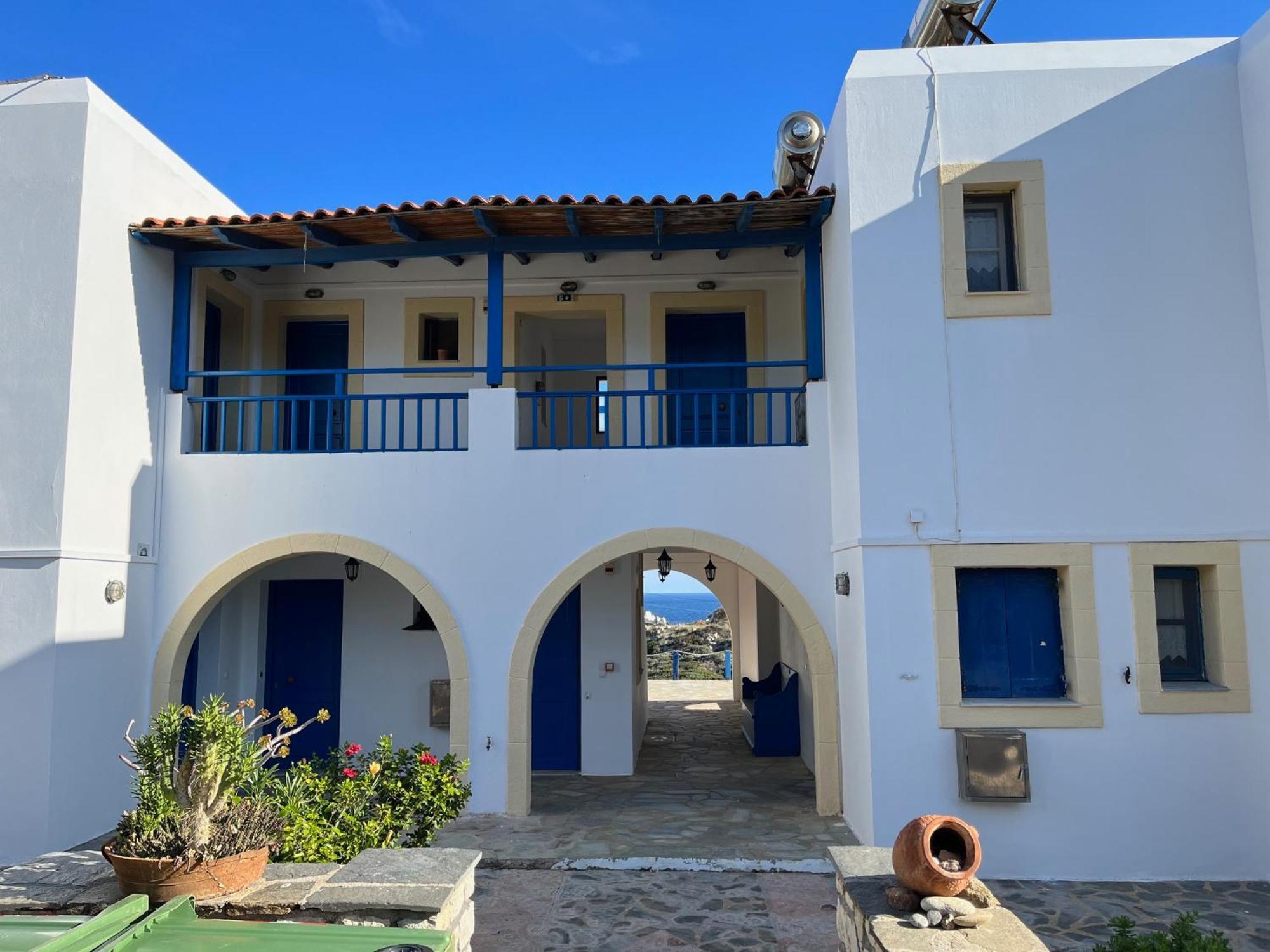 Hotel Ξενοδοχειο Ακρωτηρι Platia Ammos Zewnętrze zdjęcie