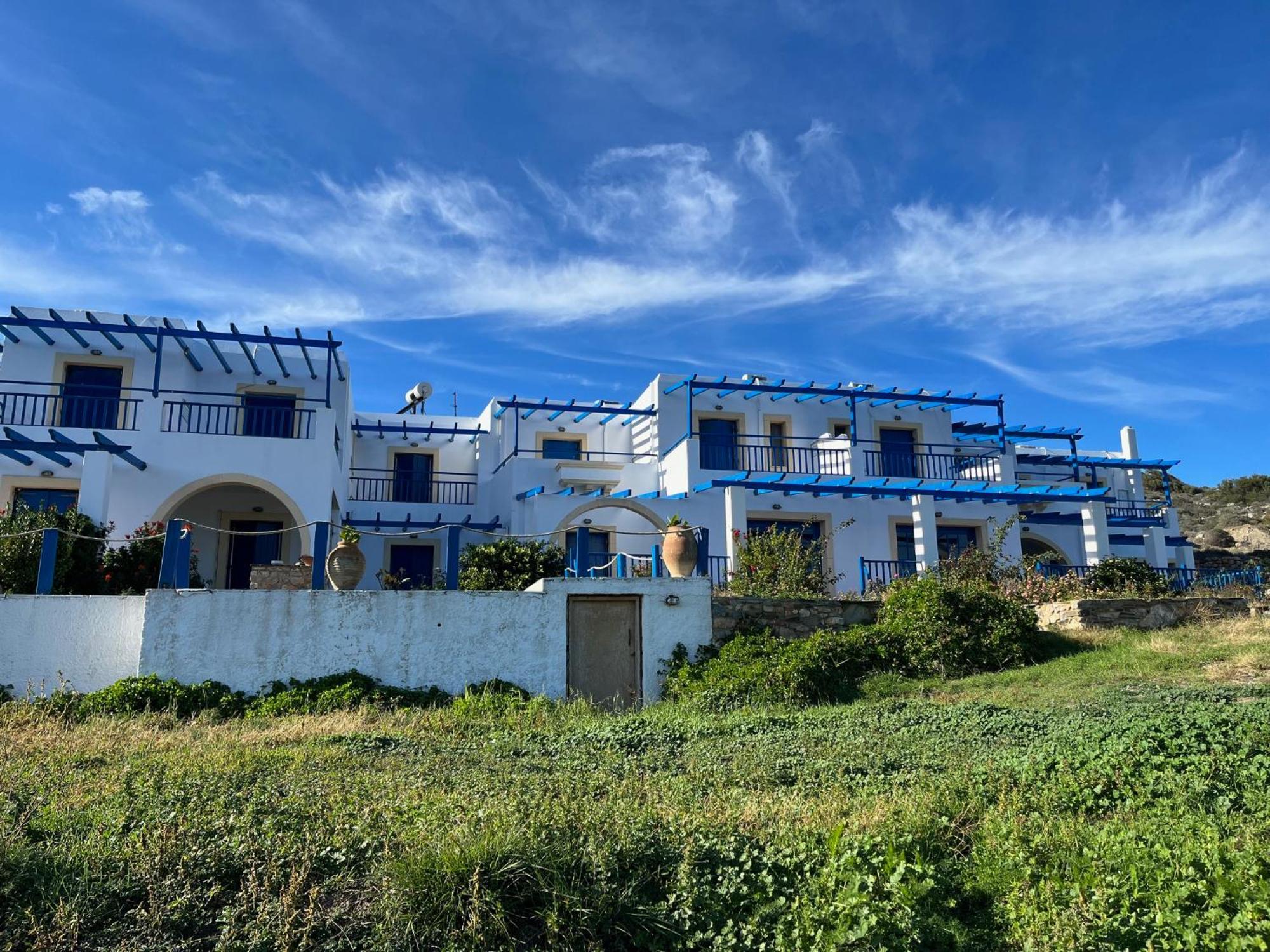 Hotel Ξενοδοχειο Ακρωτηρι Platia Ammos Zewnętrze zdjęcie